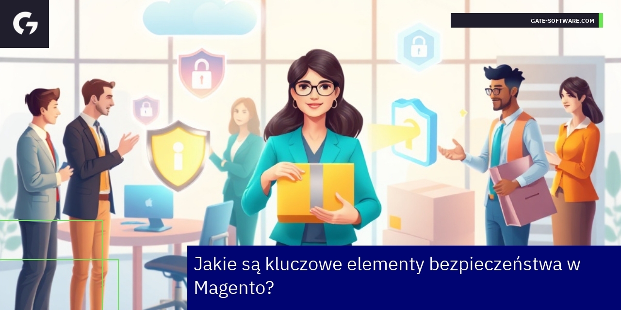 Schemat zabezpieczeń i elementów bezpieczeństwa Magento