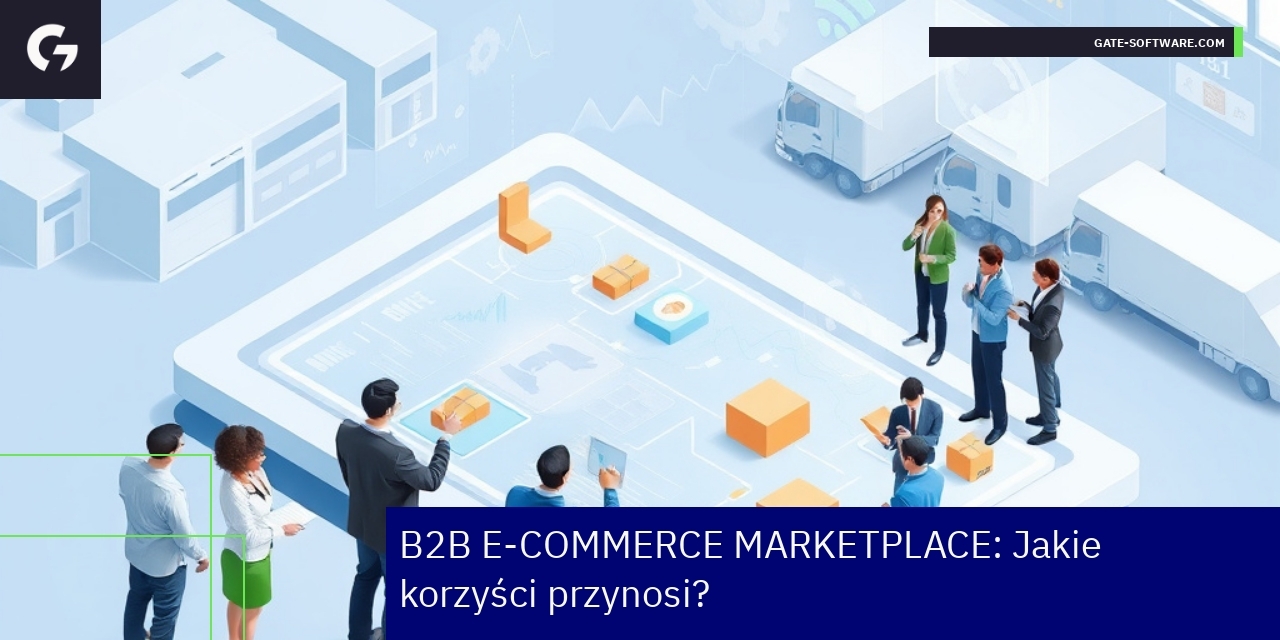 Schemat funkcji B2B e-commerce i zarządzania zamówieniami