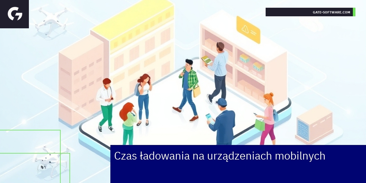 Smartfon z szybko ładującą się stroną internetową