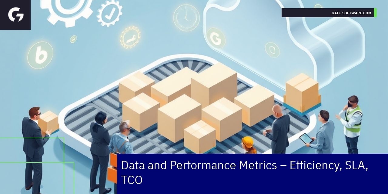 Key Performance Metrics for B2B Projects Graph showing B2B project performance metrics