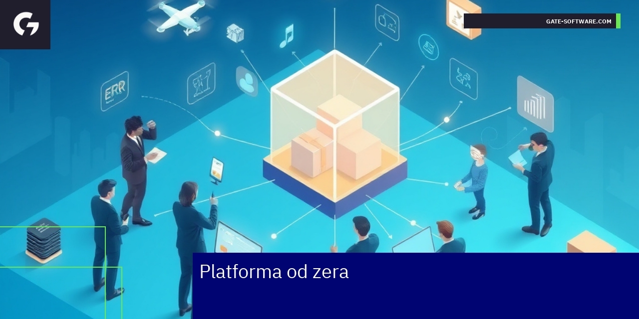 Schemat modułowej platformy e-commerce B2B