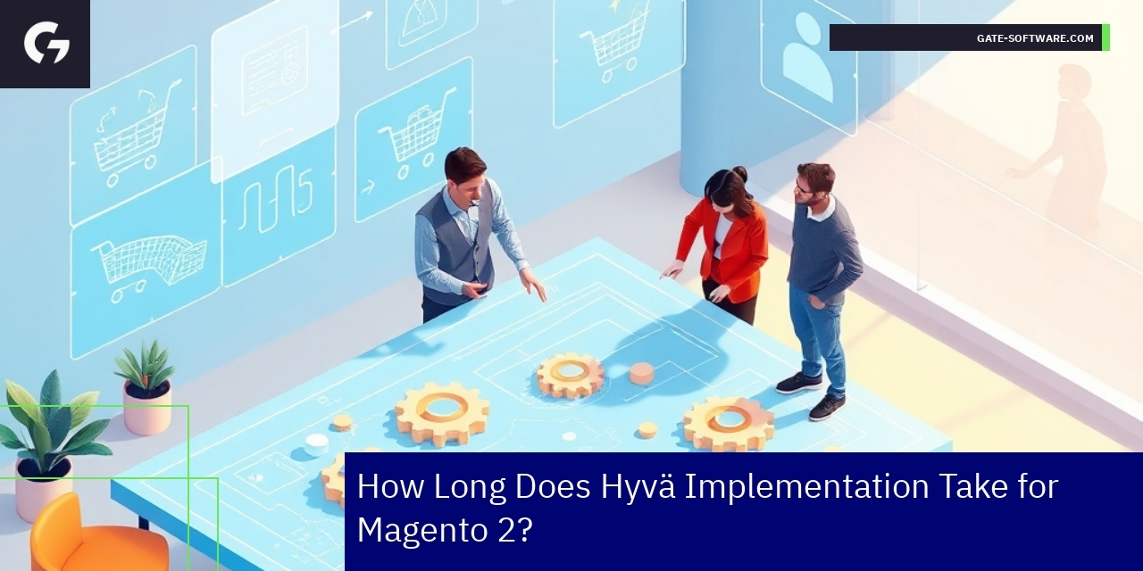 Team working on Magento 2 customization