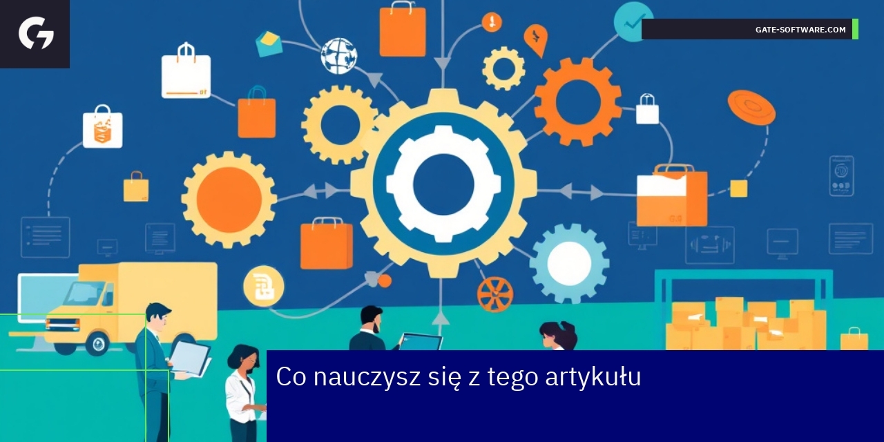 Schemat integracji systemów ERP i CRM w e-commerce