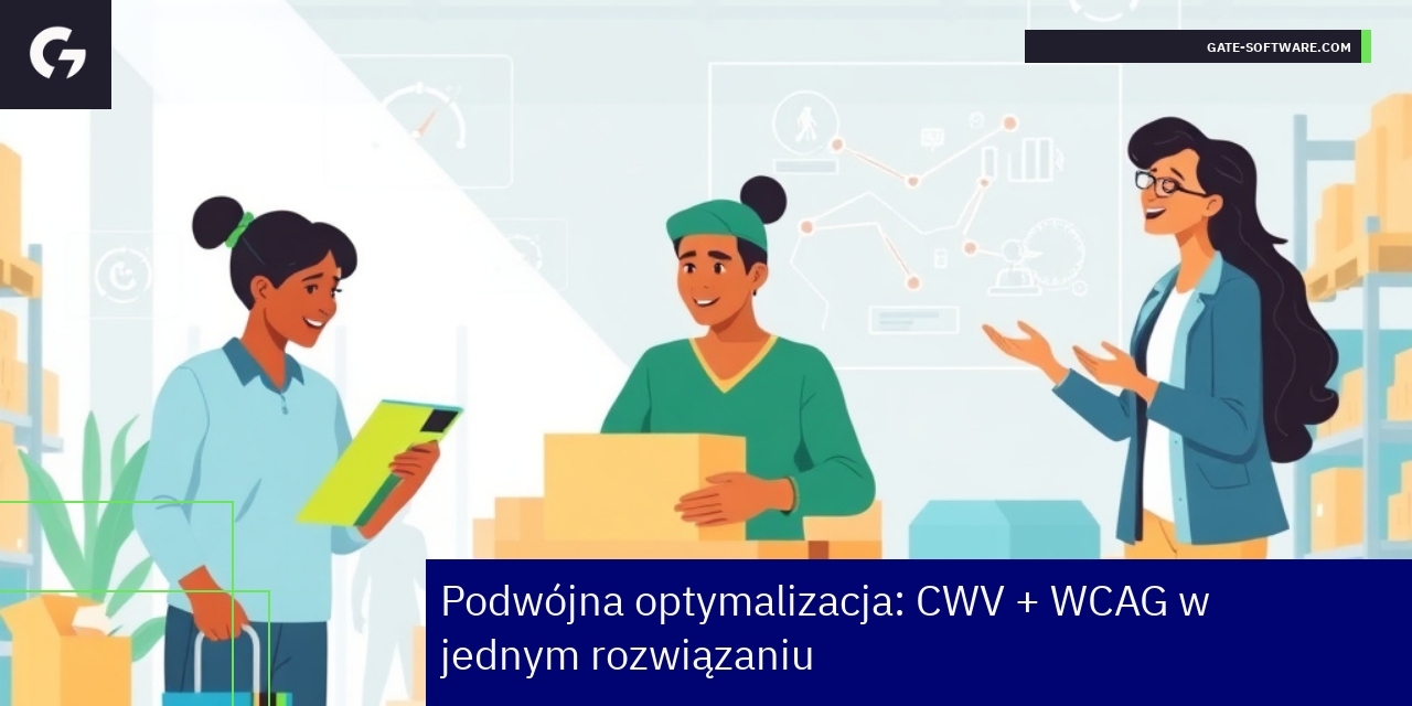 Schemat integracji CWV i WCAG w frontendzie