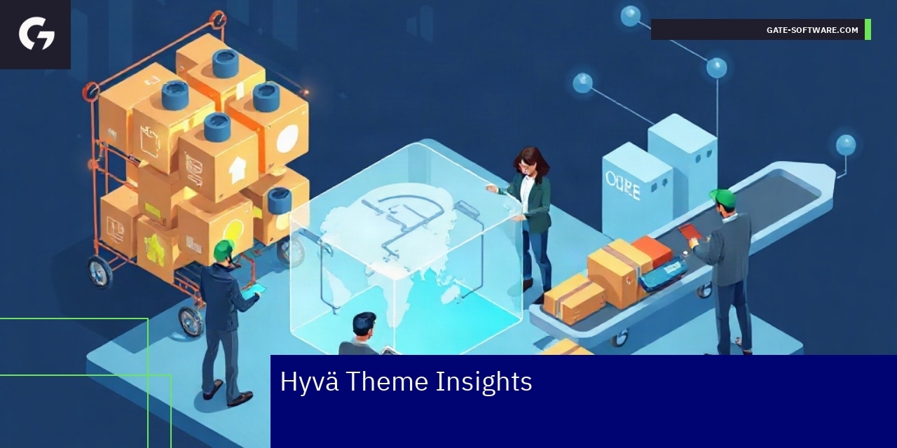Diagram showing Hyvä Enterprise and UI frontend components