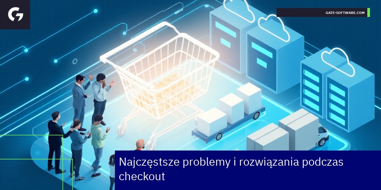 Schemat procesu checkout z narzędziami optymalizacji