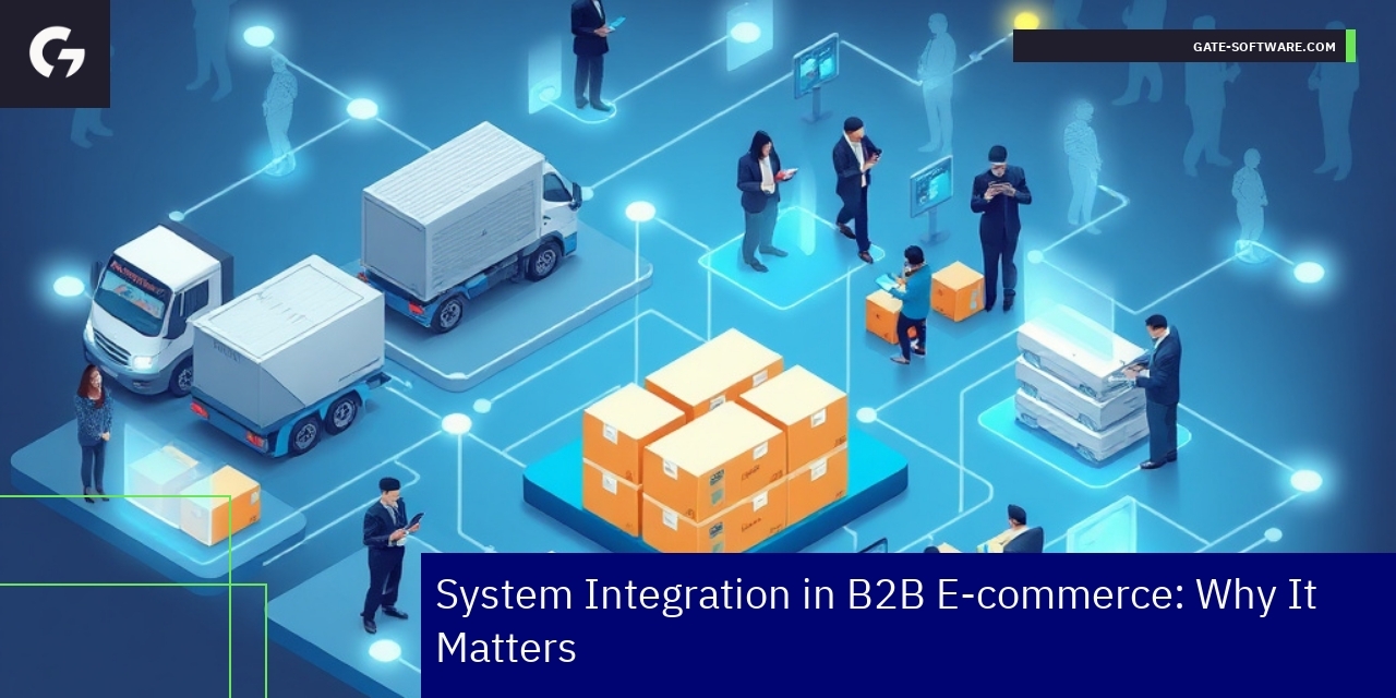 System Integration Benefits in B2B E-commerce E-commerce system integration connecting various platforms