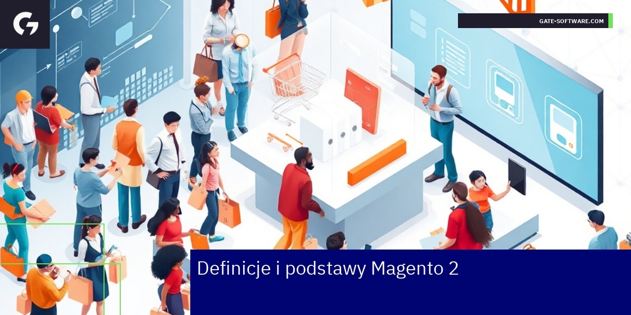 Schemat funkcji i architektury Magento 2 w e-commerce