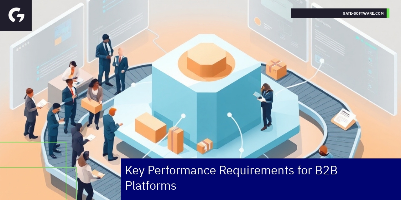 Key Performance Requirements for B2B Platforms Illustration of B2B platform performance elements