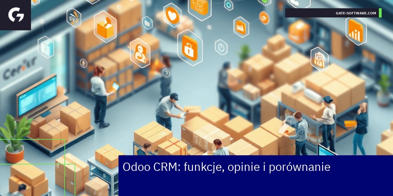 Interfejs Odoo CRM i elementy Magento szablonów