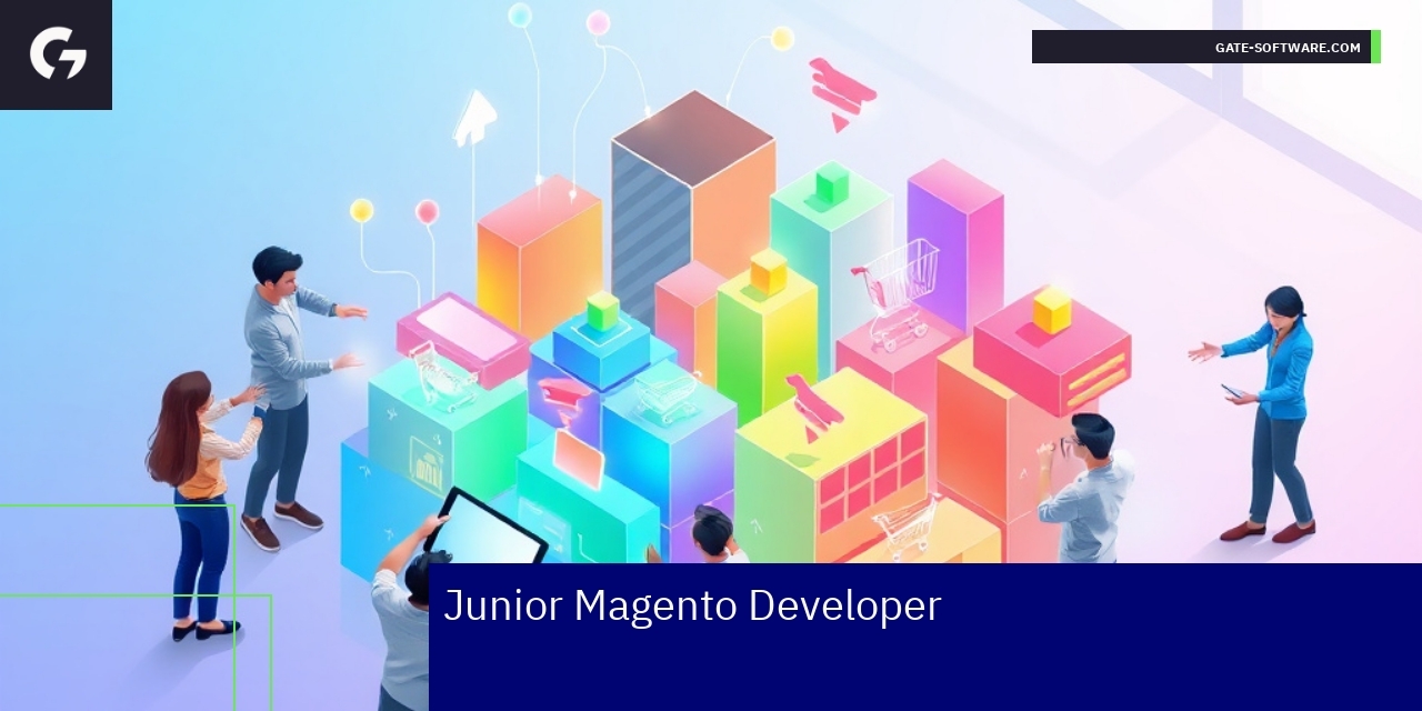 Programista pracujący przy Magento i Hyva