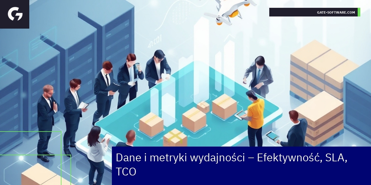 Wykresy i statystyki efektywności w projektach B2B