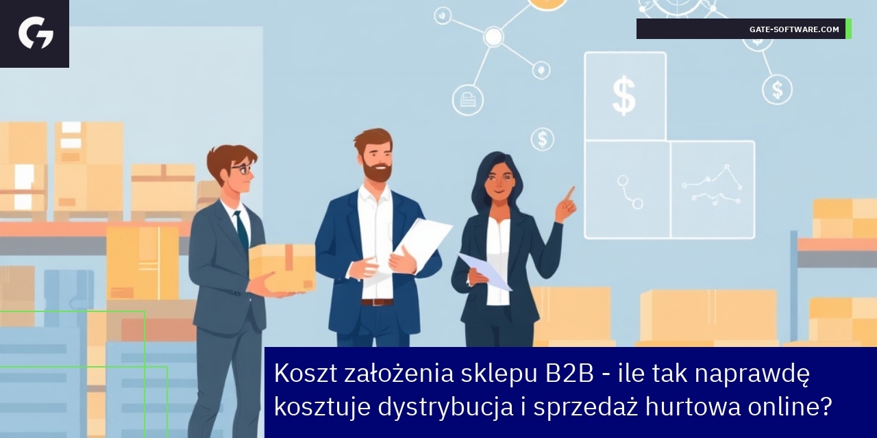 Schemat kosztów i funkcji systemu B2B online
