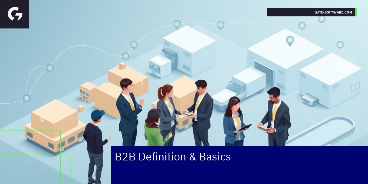 Business-to-business commercial activities and concepts