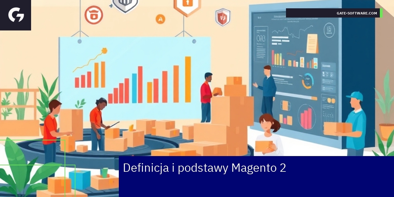 Schemat platformy Magento 2 ze wskazaniem funkcji