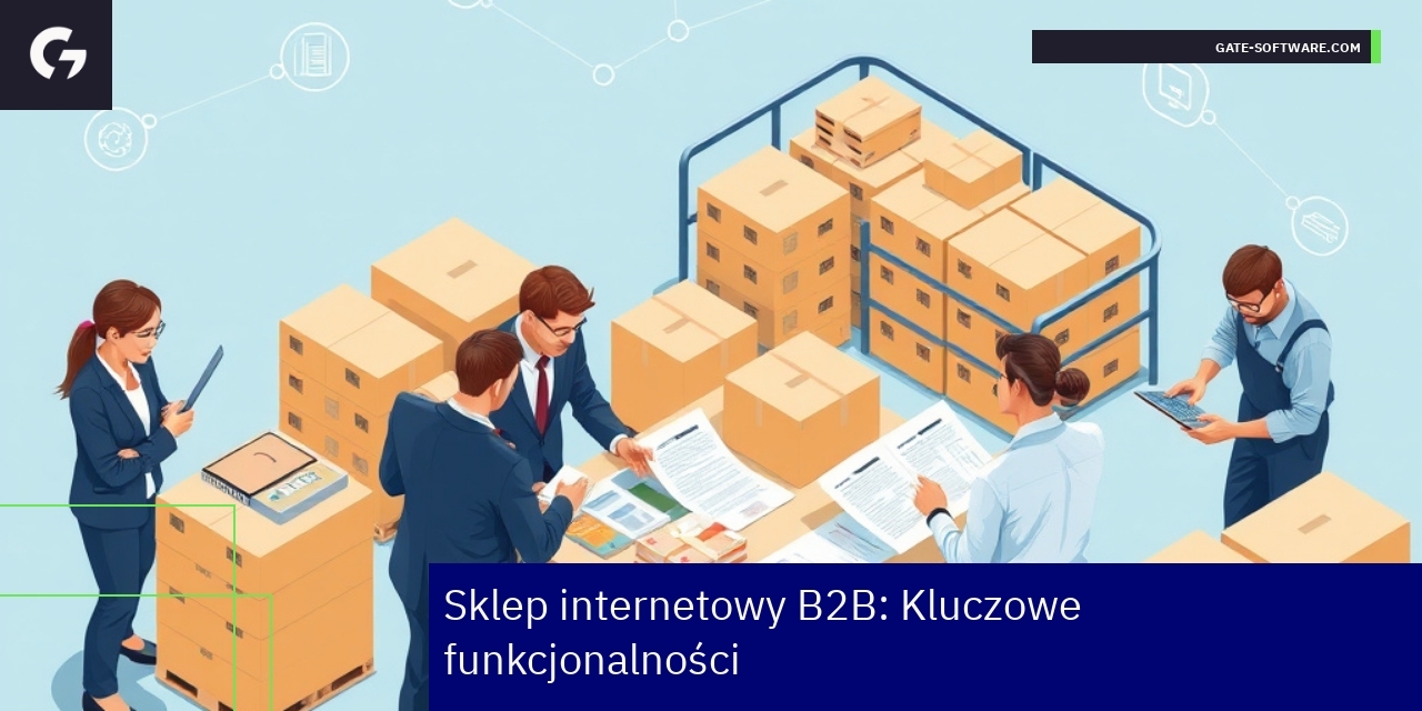 Schemat funkcji i integracji sklepu B2B
