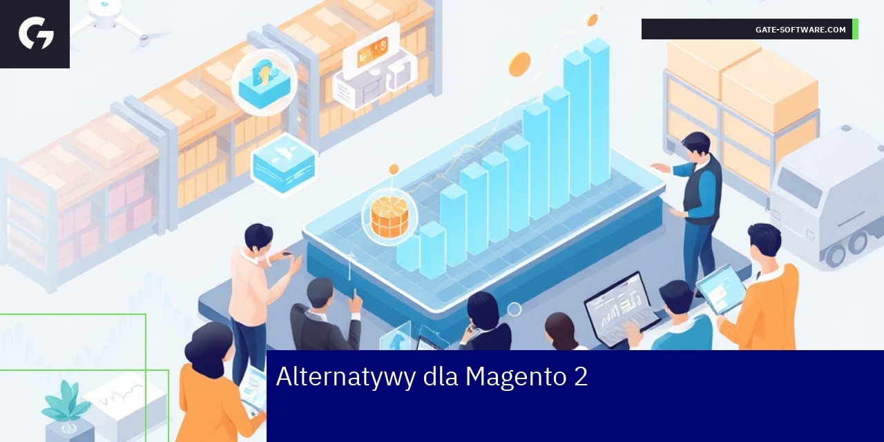 Alternatywne platformy e-commerce dla biznesu Schemat porównania platform e-commerce i Magento 2