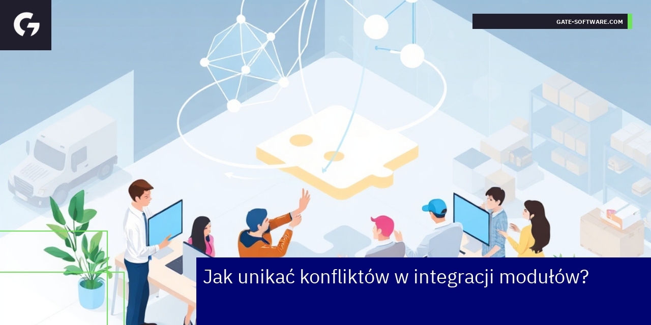 Schemat integracji modułów i zapobiegania konfliktom