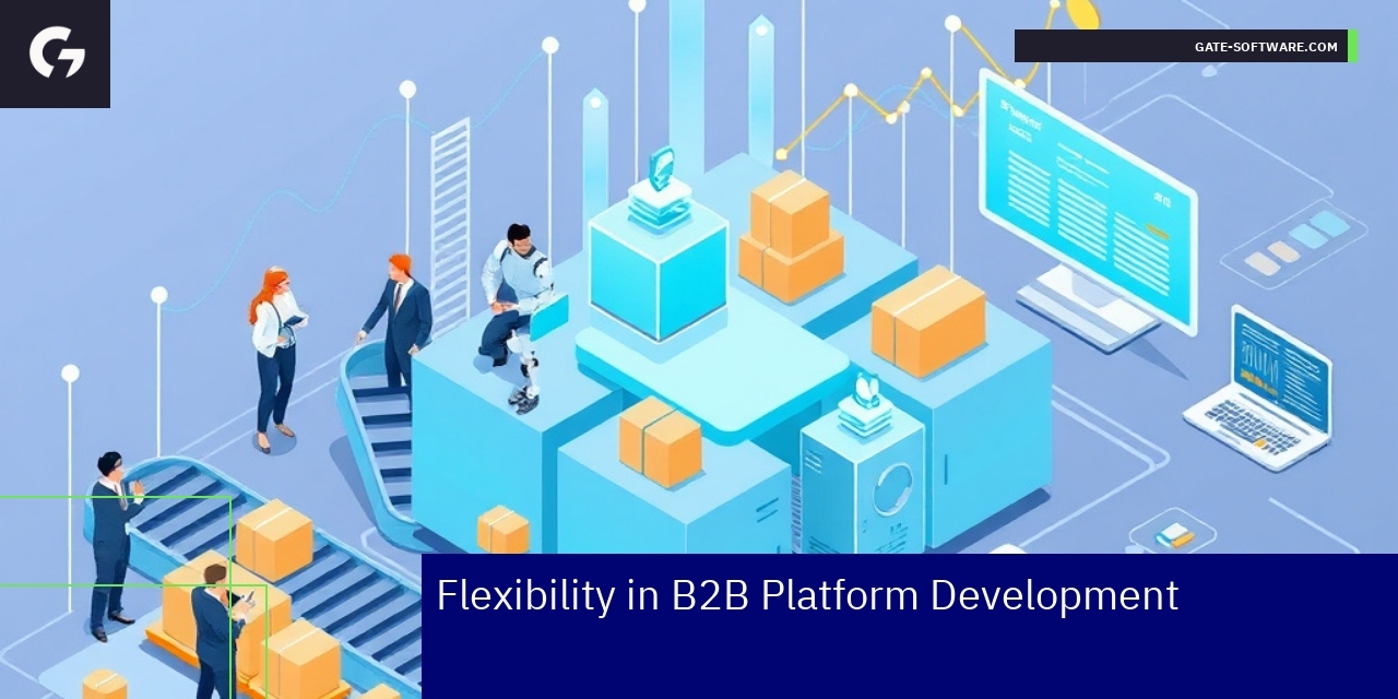 B2B e-commerce platform growth and marketing concepts