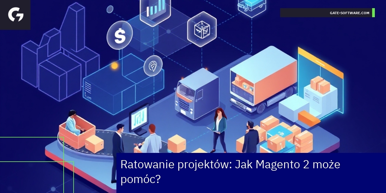 Ilustracja integracji i funkcji Magento 2 w B2B