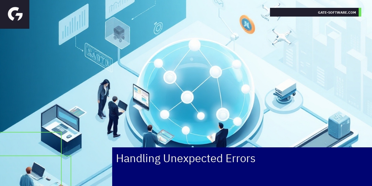 Managing Unexpected Errors in Magento Platforms Graph showing error handling process in eCommerce