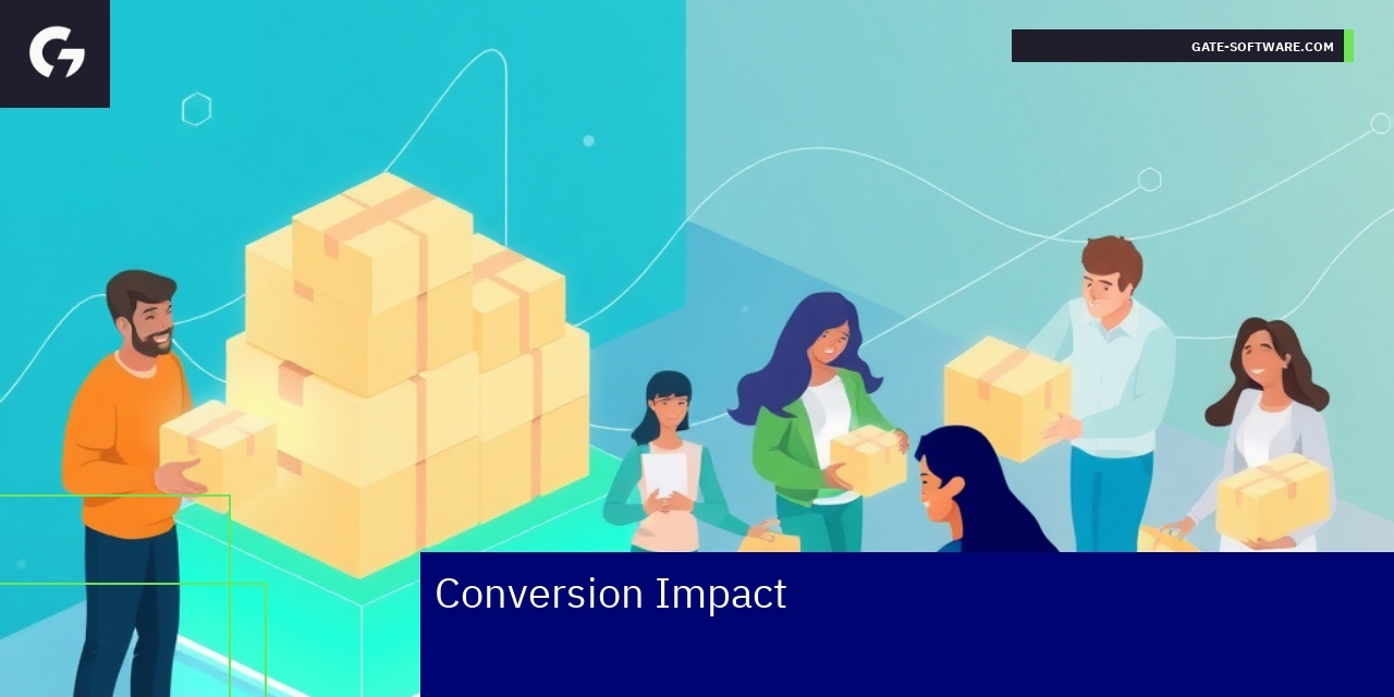 Graph showing ecommerce conversion improvement with Hyva