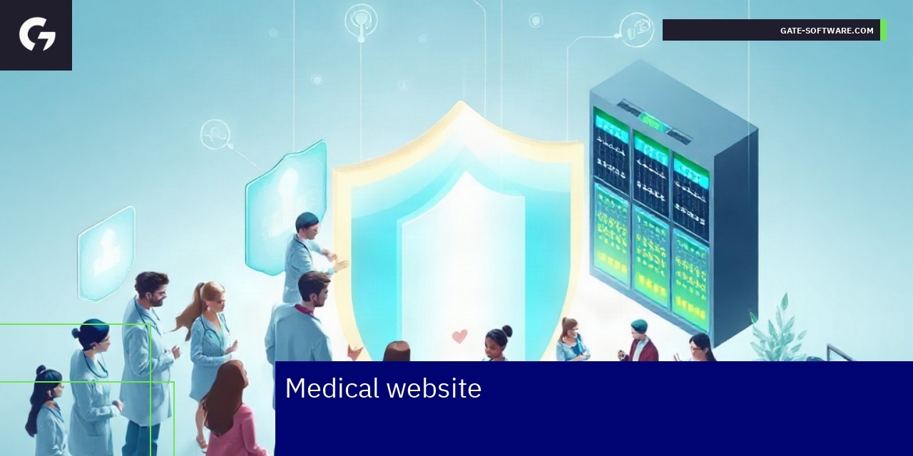 Medical website security, social media, and technical support