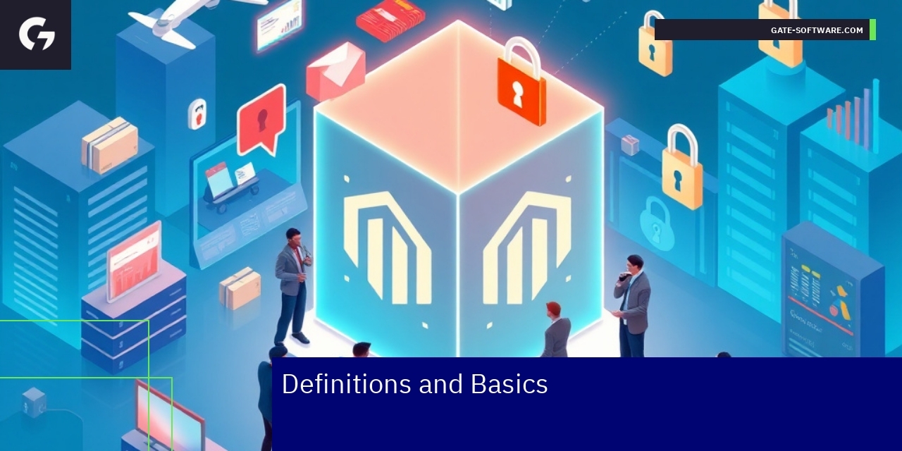 Magento 2 Security and Platform Overview Magento 2 platform architecture with security icons