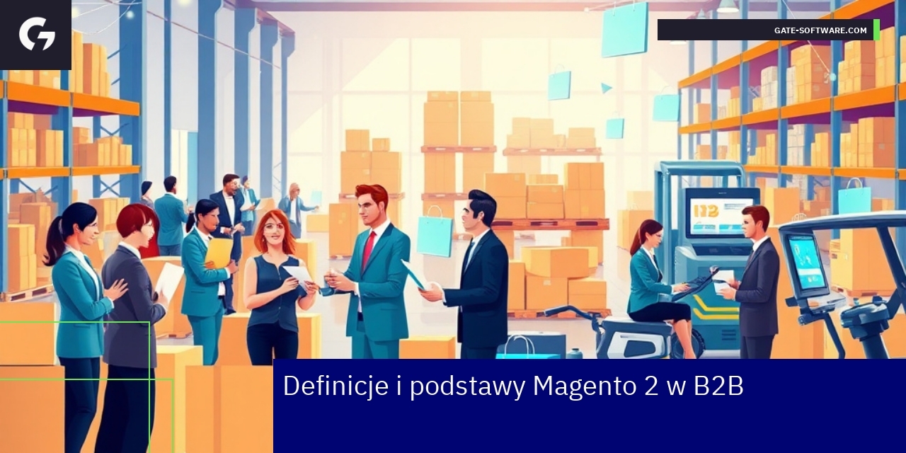 Schemat działania platformy Magento 2 dla biznesu