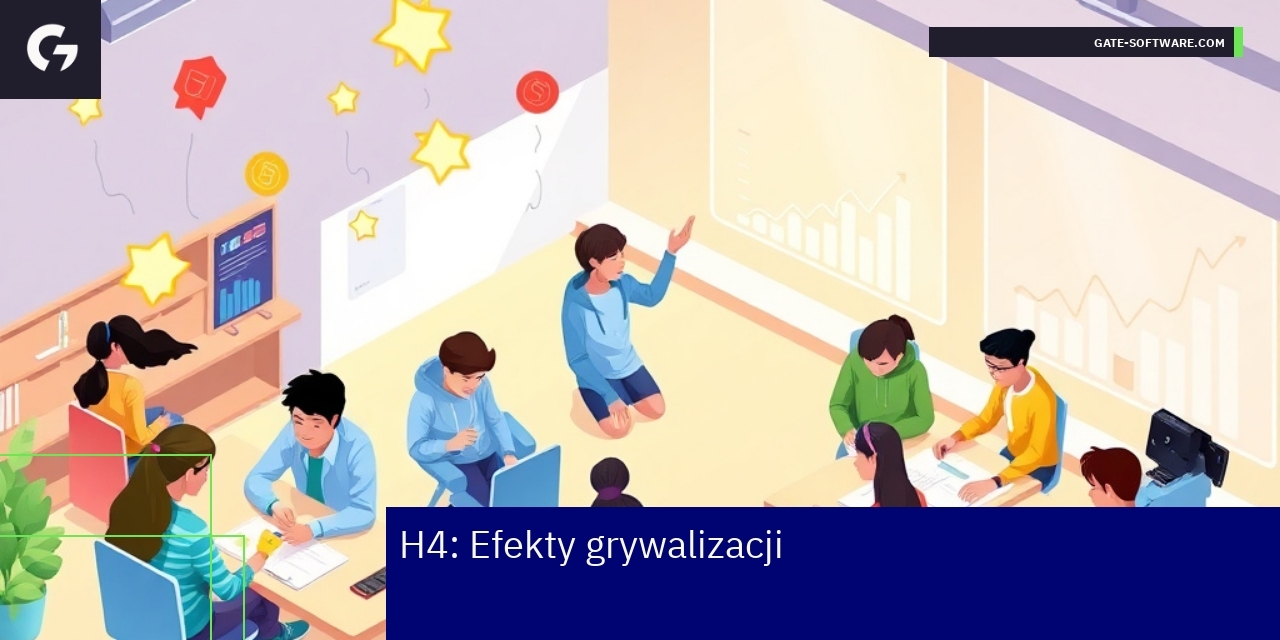Schemat efektów grywalizacji w edukacji