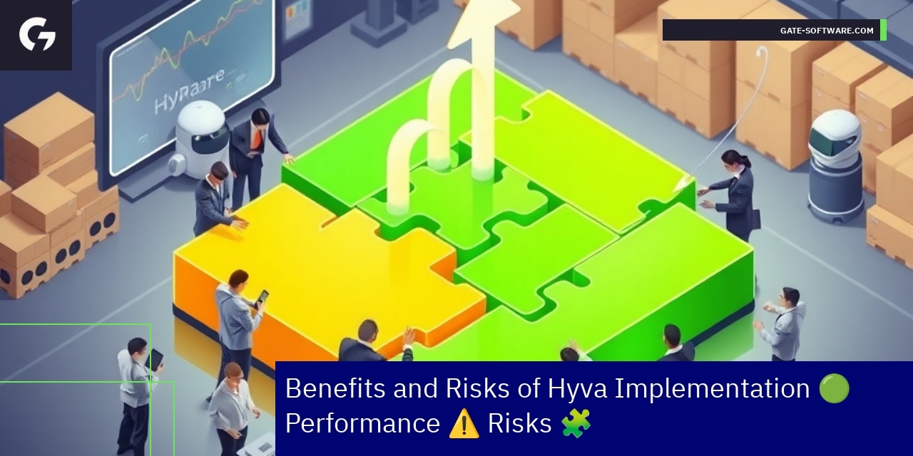 Hyva Benefits and Risks Overview Graphic showing Hyva benefits and risks summary