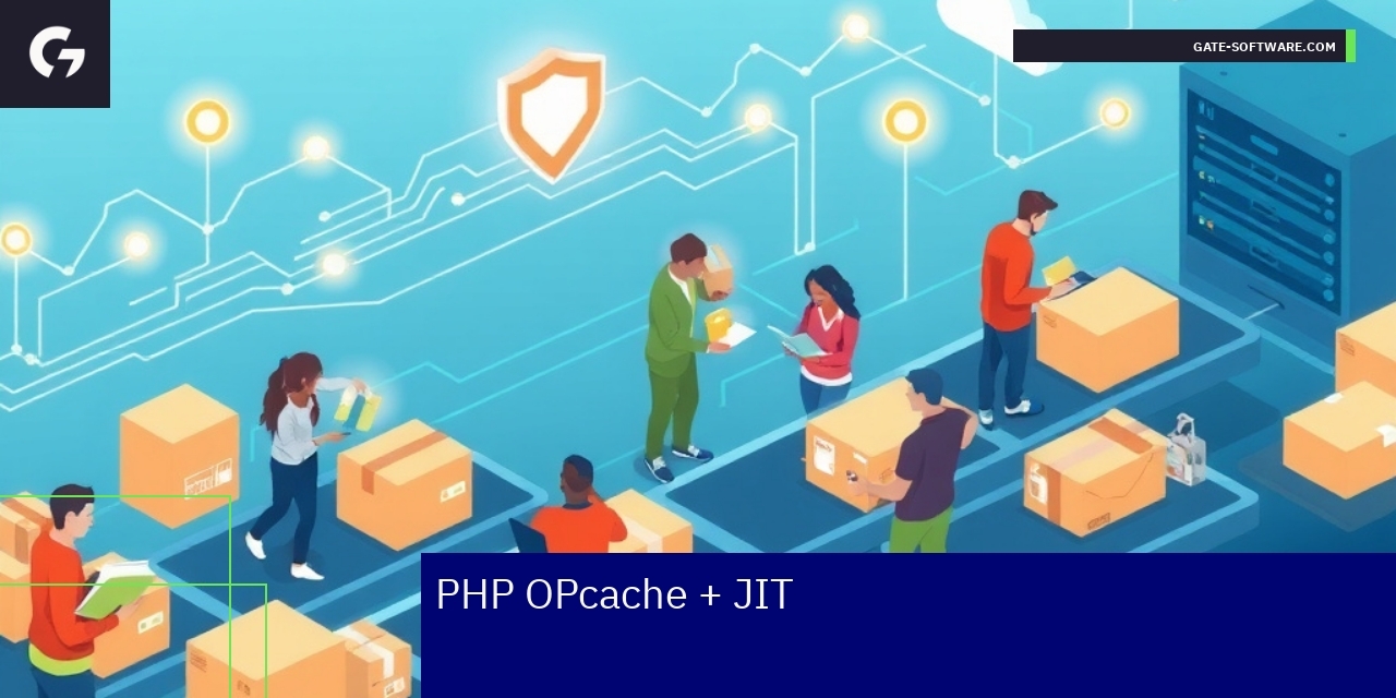 Schemat działania OPcache i JIT w Magento 2
