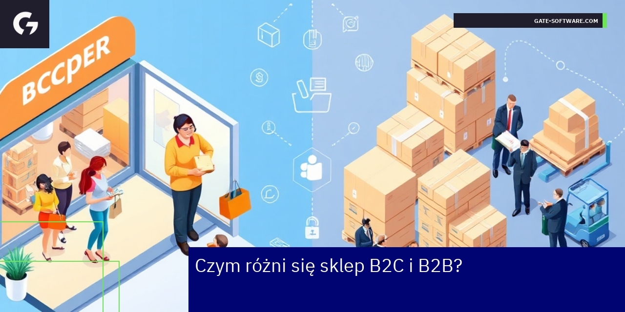 Porównanie sklepów B2C i B2B w sprzedaży