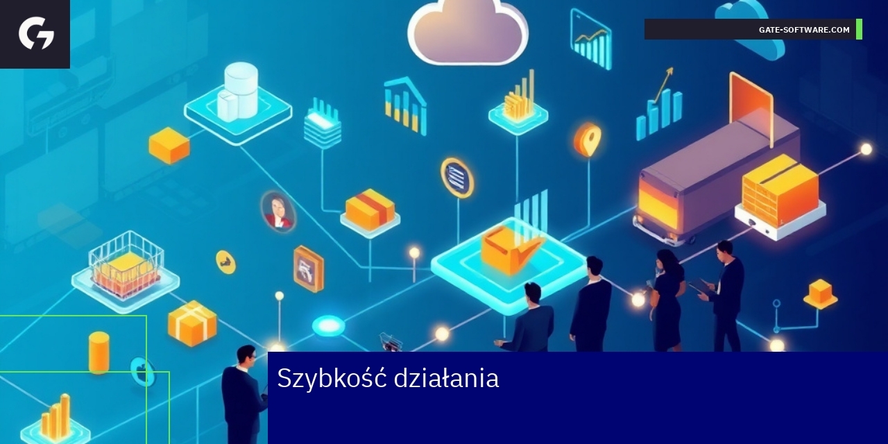 Schemat platformy B2B z szybkim i elastycznym działaniem