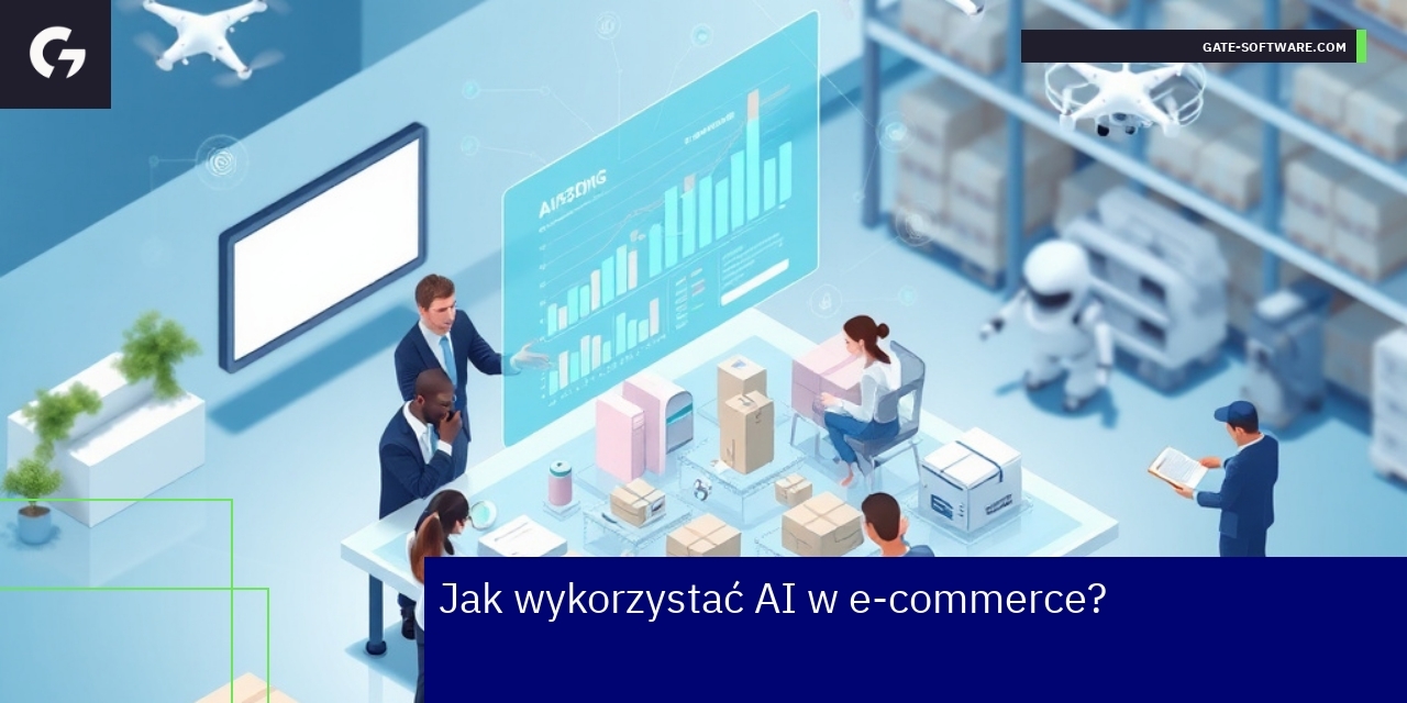 Ilustracja AI i personalizacji w e-commerce B2B