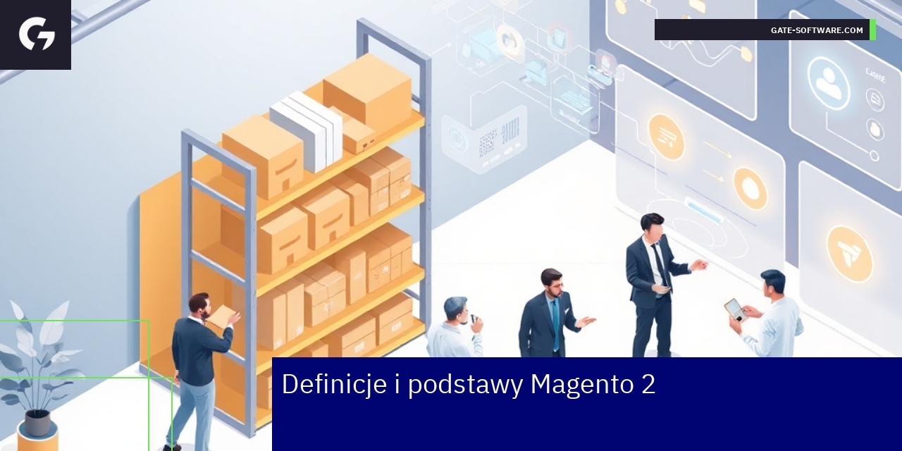 Schemat działania platformy Magento 2 w sektorze B2B