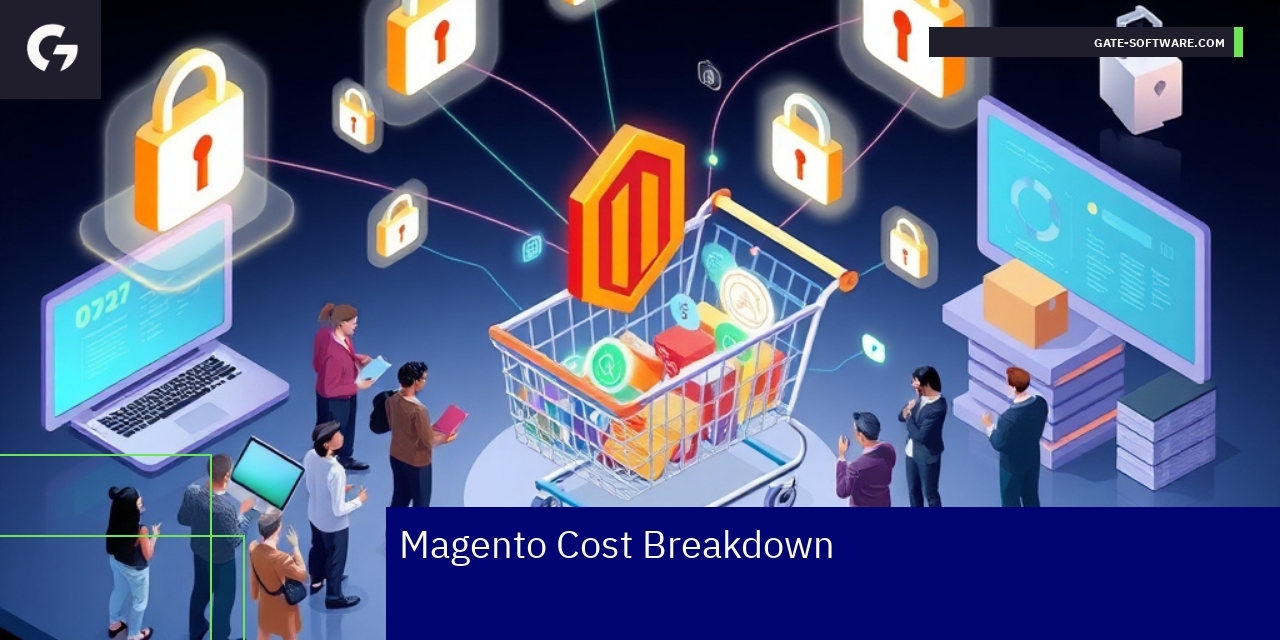 Magento Cost Breakdown and Project Planning Diagram of Magento cost factors and compliance layers