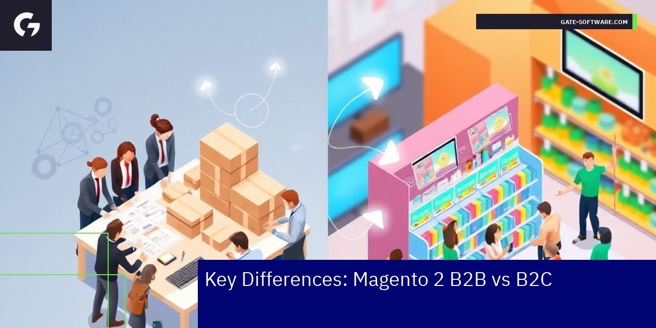 Comparison of Magento 2 B2B and B2C business models