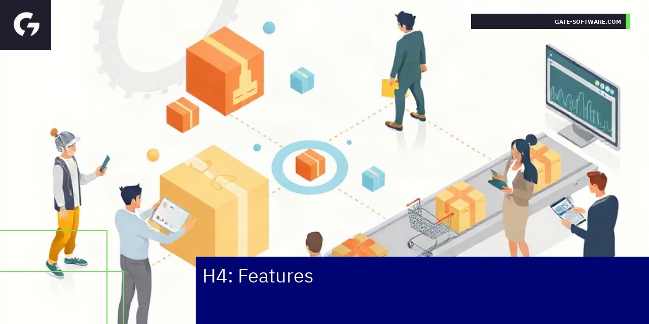 Hyva Template 4 Key Features Illustration of template features and components