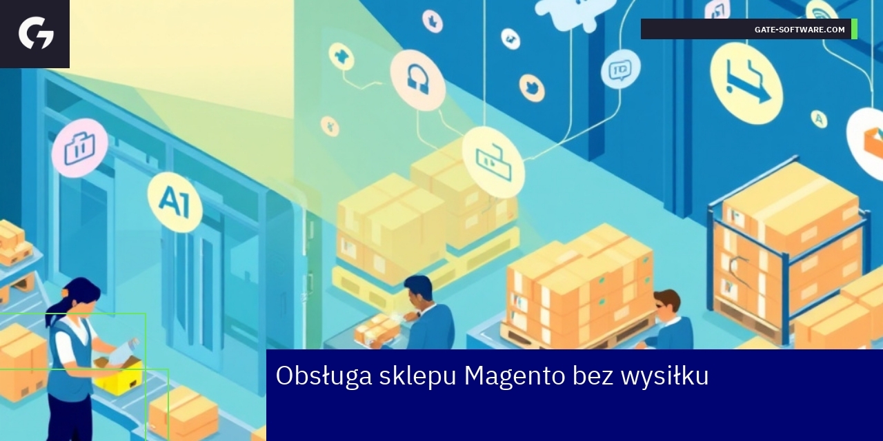Schemat integracji Magento 2 z systemami ERP i Base.com