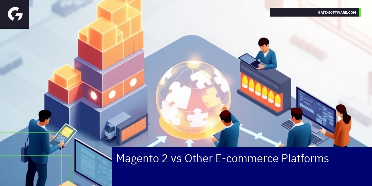 Magento 2 B2B E-commerce Platform Comparison Magento 2 platform features comparison chart