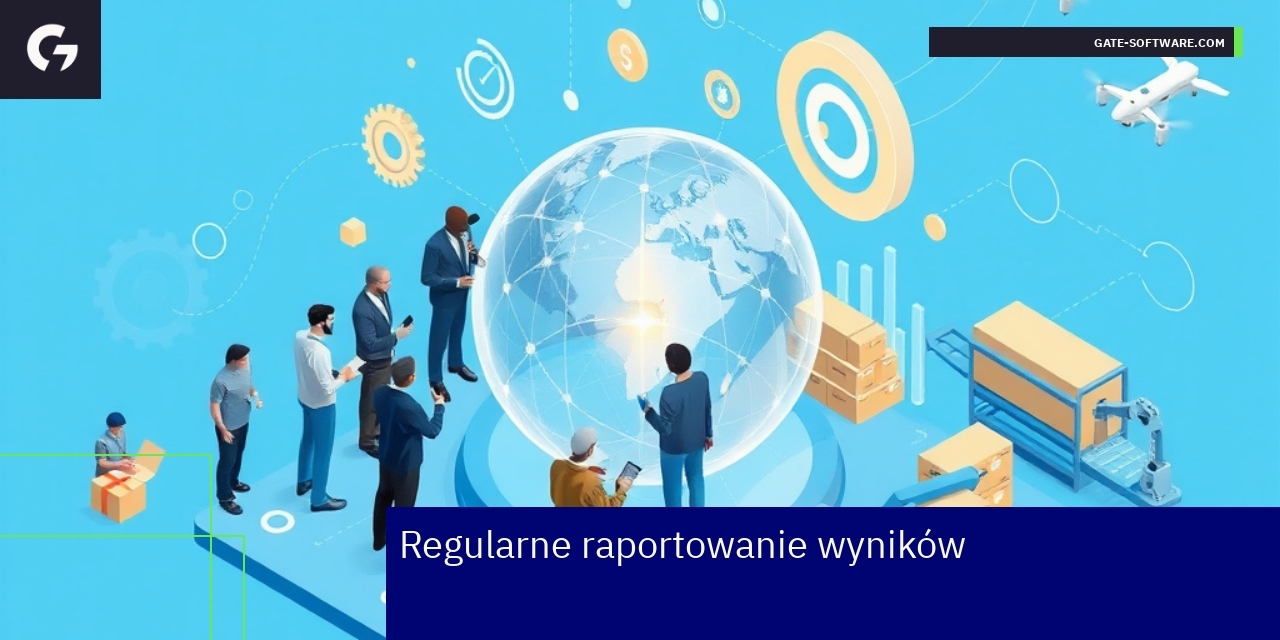 Diagram przedstawiający proces raportowania wyników