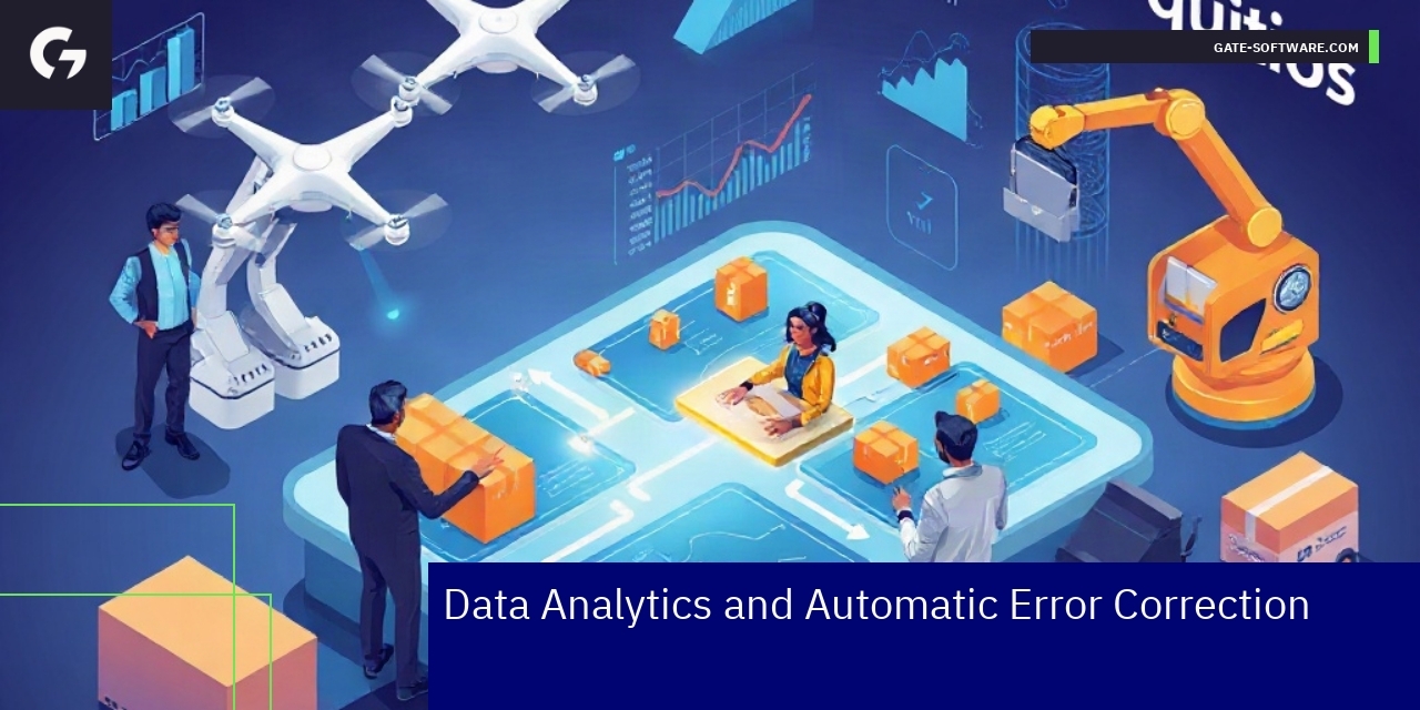 Data charts and automatic error correction process