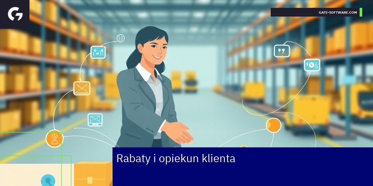 Opiekun klienta i system rabatów b2b