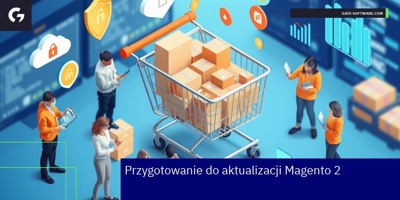 Schemat etapów przygotowania aktualizacji systemu