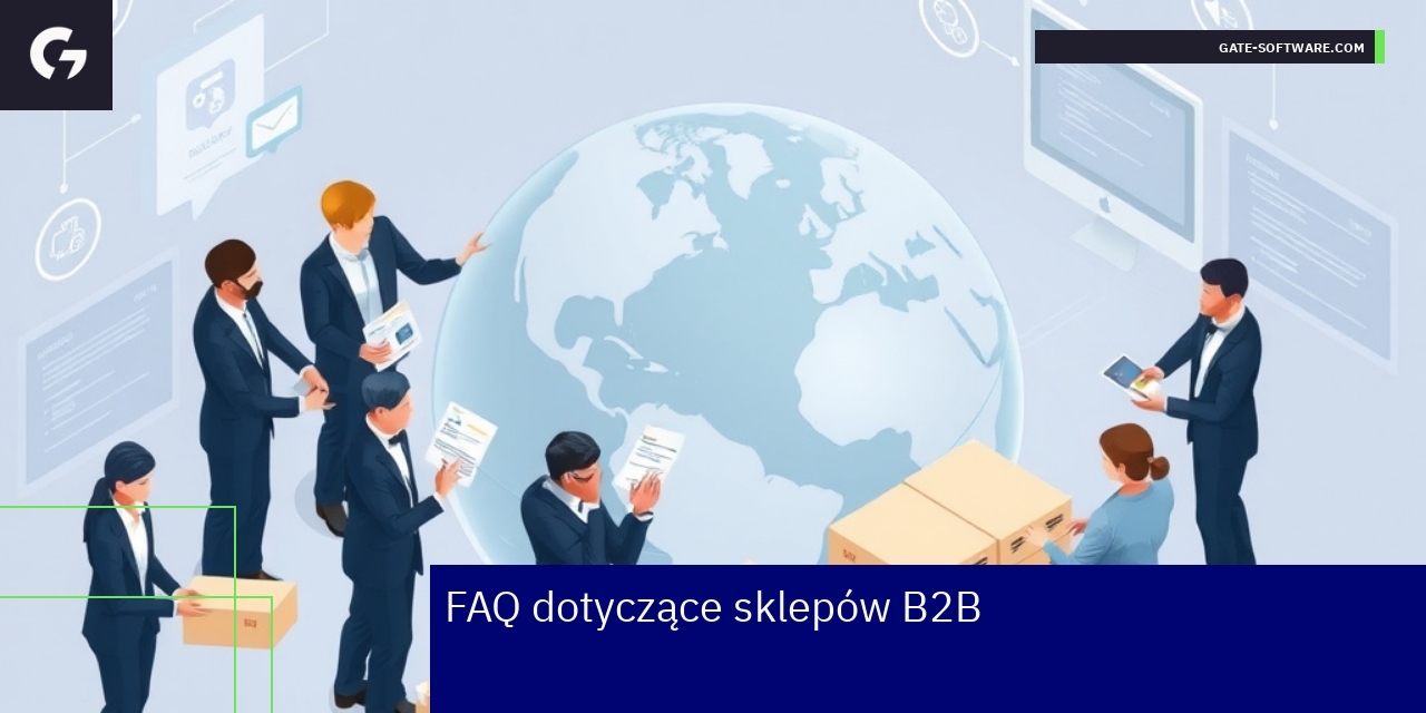 FAQ i wyzwania sklepów B2B Gate-Software Schemat integracji i obsługi sklepów B2B