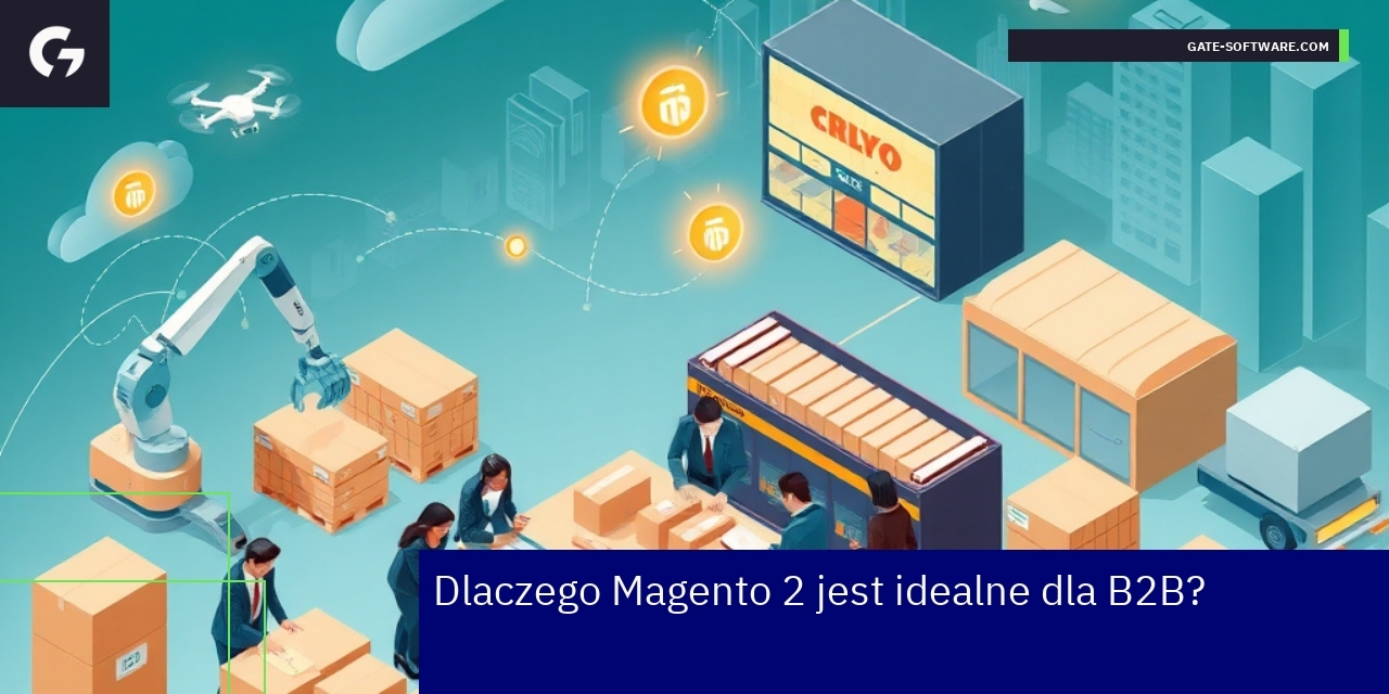 Schemat funkcji Magento 2 dla sklepów B2B