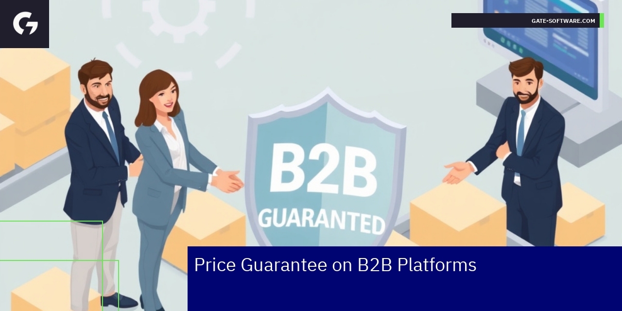 Business handshake with price and gear icons