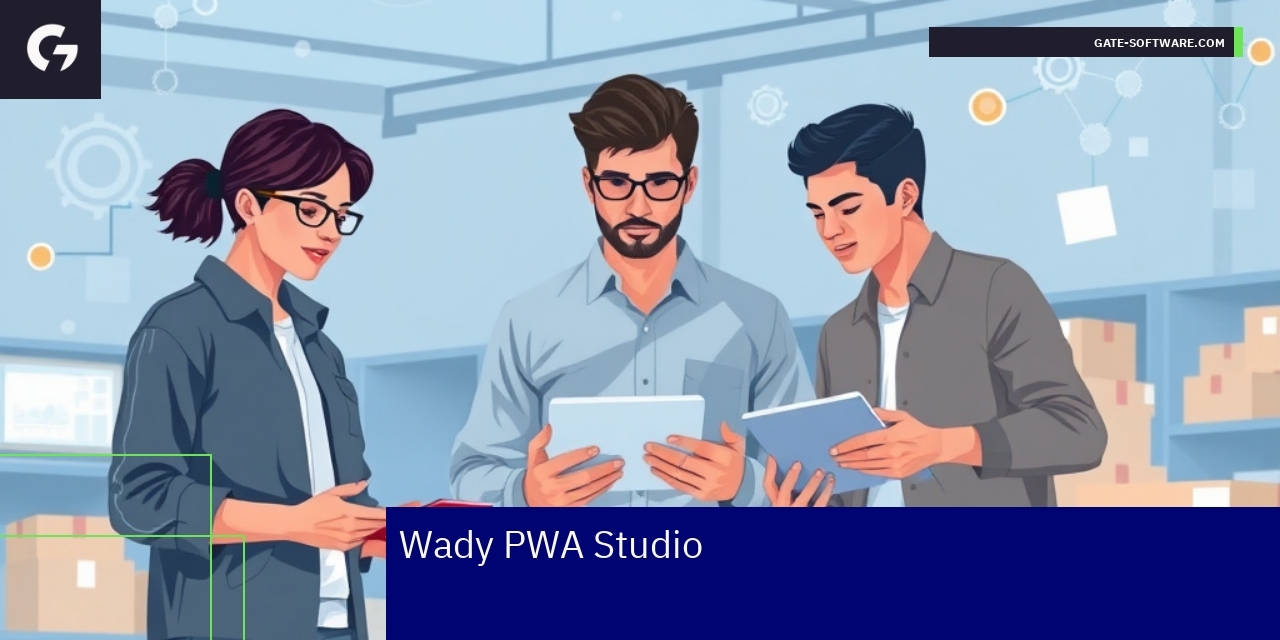 Zespół pracujący nad technologią PWA i wyzwań