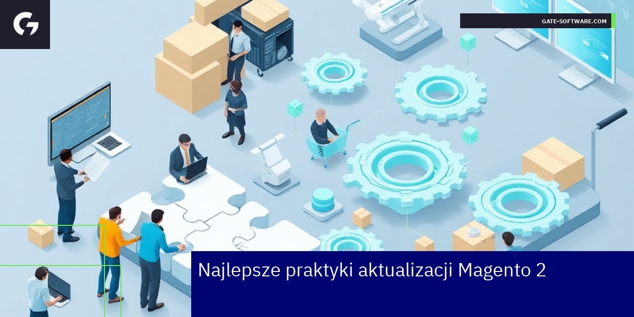 Schemat procesu aktualizacji Magento 2 i wsparcia technicznego